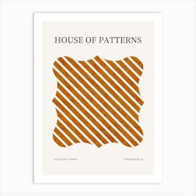 Stripes Pattern Poster 20 Art Print