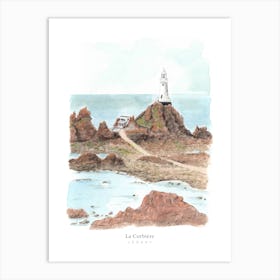 Jersey British Isles Art Print