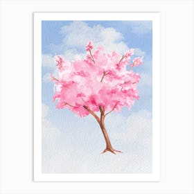 Cherry Blossom Tree 10 Art Print