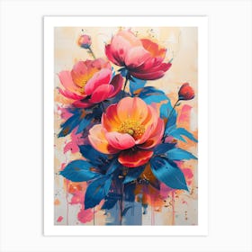 Peonies Art Print