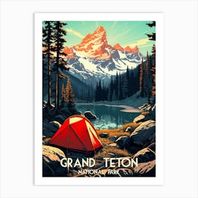 Grand Teton National Park Art Print