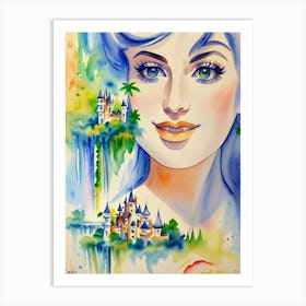 Fairytale Princess 5 Art Print