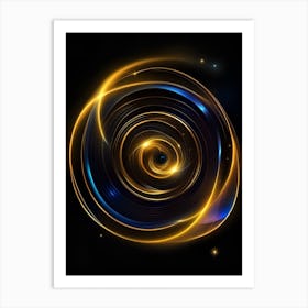 Abstract Spiral Art Print