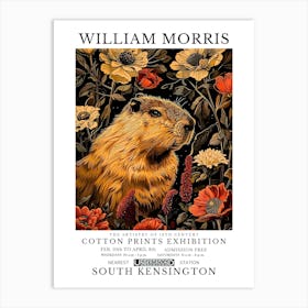 William Morris Exhibition Animals Series 22 Art Print