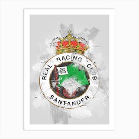 Racing De Santander 1 Art Print