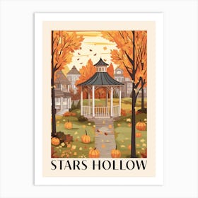 Stars Hollow Gilmore Girls Poster 2 Art Print