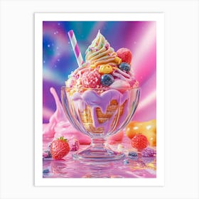 Ice Cream Sundae Poster