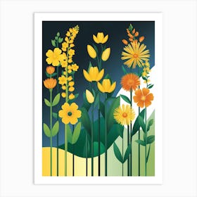 Wildflowers 15 Art Print