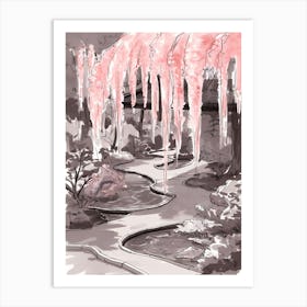 Japanese Garden 1 Art Print