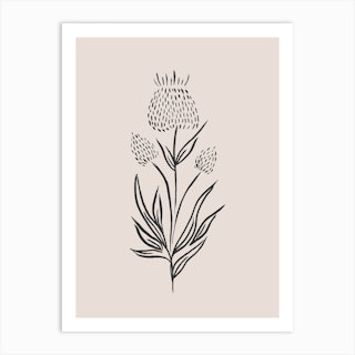 Bulb Flower Bunch Art Print