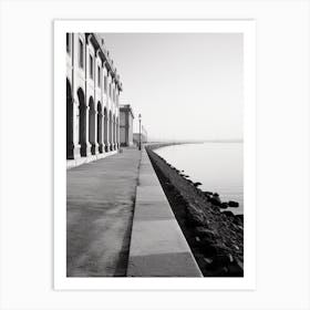 Ancona, Italy,  Black And White Analogue Photography  1 Art Print