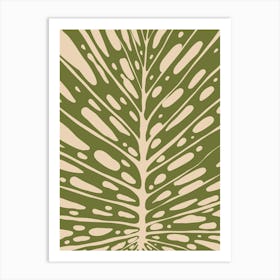 Palm Leaf 10 Art Print