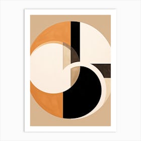 Vivid Vortex: Chromatic Bauhaus Art Print