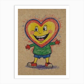 Heart Of A Child Art Print