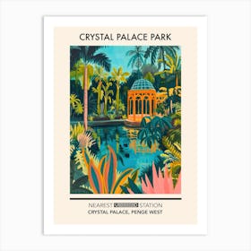 Crystal Palace Park London Parks Garden 2 Art Print