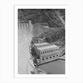 Power House At Roosevelt Dam, Roosevelt, Arizona By Russell Lee Art Print