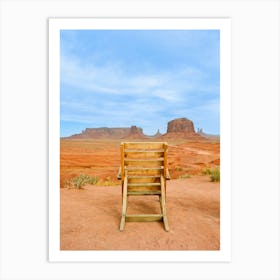 Monument Valley XVIII on Film Art Print