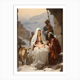 Nativity Scene 1 Art Print