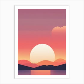 Sunset 7 Art Print