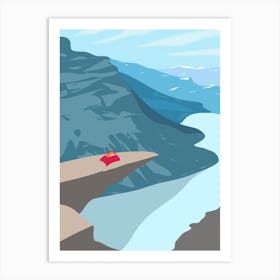 Trolltunga, Norway Art Print