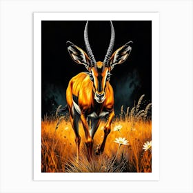 Wild Animal Creative Portrait 98 Art Print