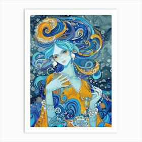 Mermaid 13 Art Print