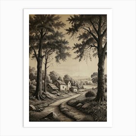 Country Road 6 Art Print