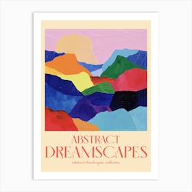 Abstract Dreamscapes Landscape Collection 75 Art Print