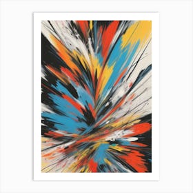 Abstract Painting 23 Art Print