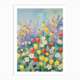 Strawberry Field Art Print