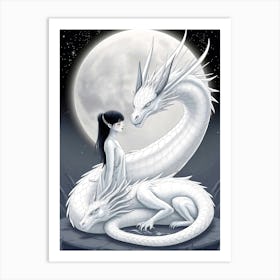 Mystical Fantasy Illustration 47 Art Print