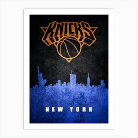 New York Knicks Art Print