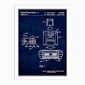 Super Game Boy 1996 Art Print