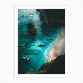 Beach In Bali Art Print