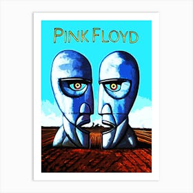 Pink Floyd rock band music Art Print