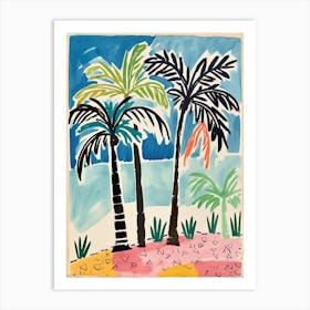 Palm Trees 1 Art Print