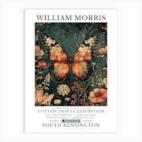 William Morris Exhibition Insects Series 3 Art Print