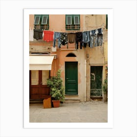 Italian Doorway Art Print