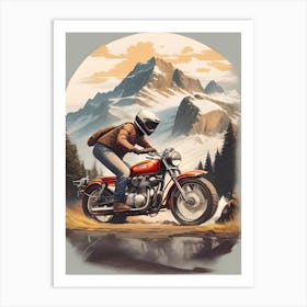 Bike Art1 Art Print