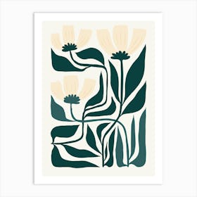 Lily Of The Valley Flower Market Matisse Style Art Print