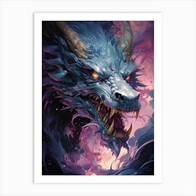 Dragon Of The Sky Art Print