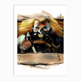 Immortan Joe Mad Max Art Print