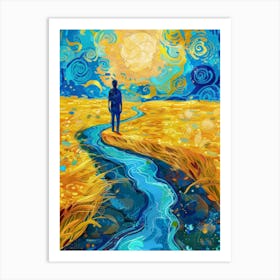 Starry Night 8 Art Print