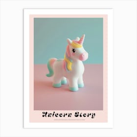 Pastel Toy Unicorn Photography 8 Poster Art Print