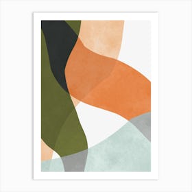 Watercolor expressionism 21 Art Print