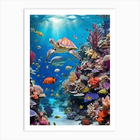 Coral Reef 2 Art Print