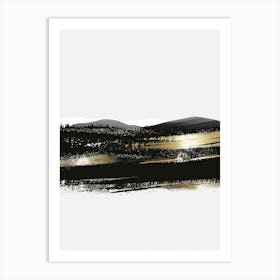 Abstract Landscape Canvas Print 2 Art Print