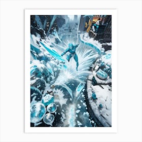 Iceman Art Print