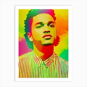 Jax Jones Colourful Pop Art Art Print