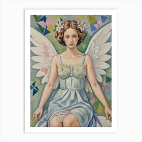 Angel no1 Art Print